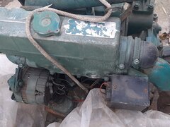 Motor Perkins Shibaura XH3XM marinizat, inversor volvo penta