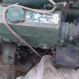 Motor Perkins Shibaura XH3XM marinizat, inversor volvo penta